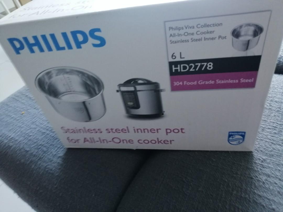 Philip stainless steel inner pot sale