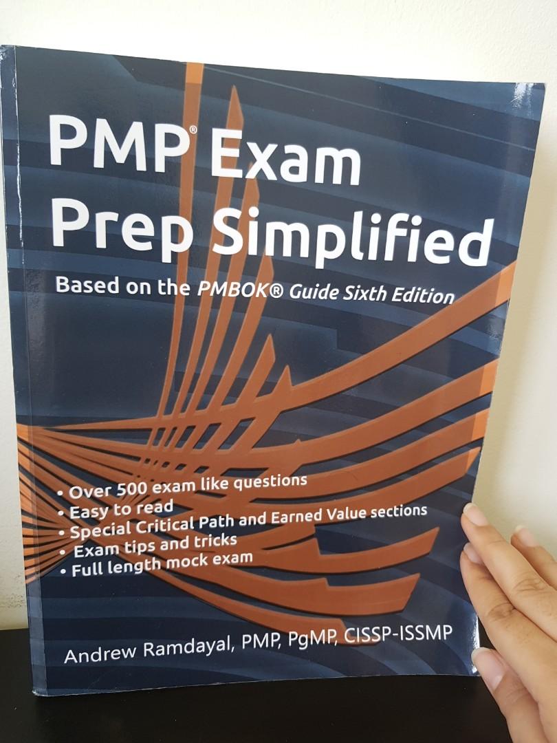 Pmp exam prep by Andrew ramdayal, Hobbies & Toys, Books & Magazines, Assessment Books on Carousell