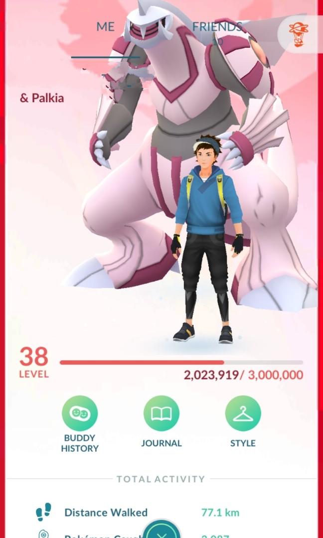 9 9off Pokemon Go Account Lv38 361 100iv Pokemon Shiny Garchomp Pgsharp Video Gaming Video Games On Carousell