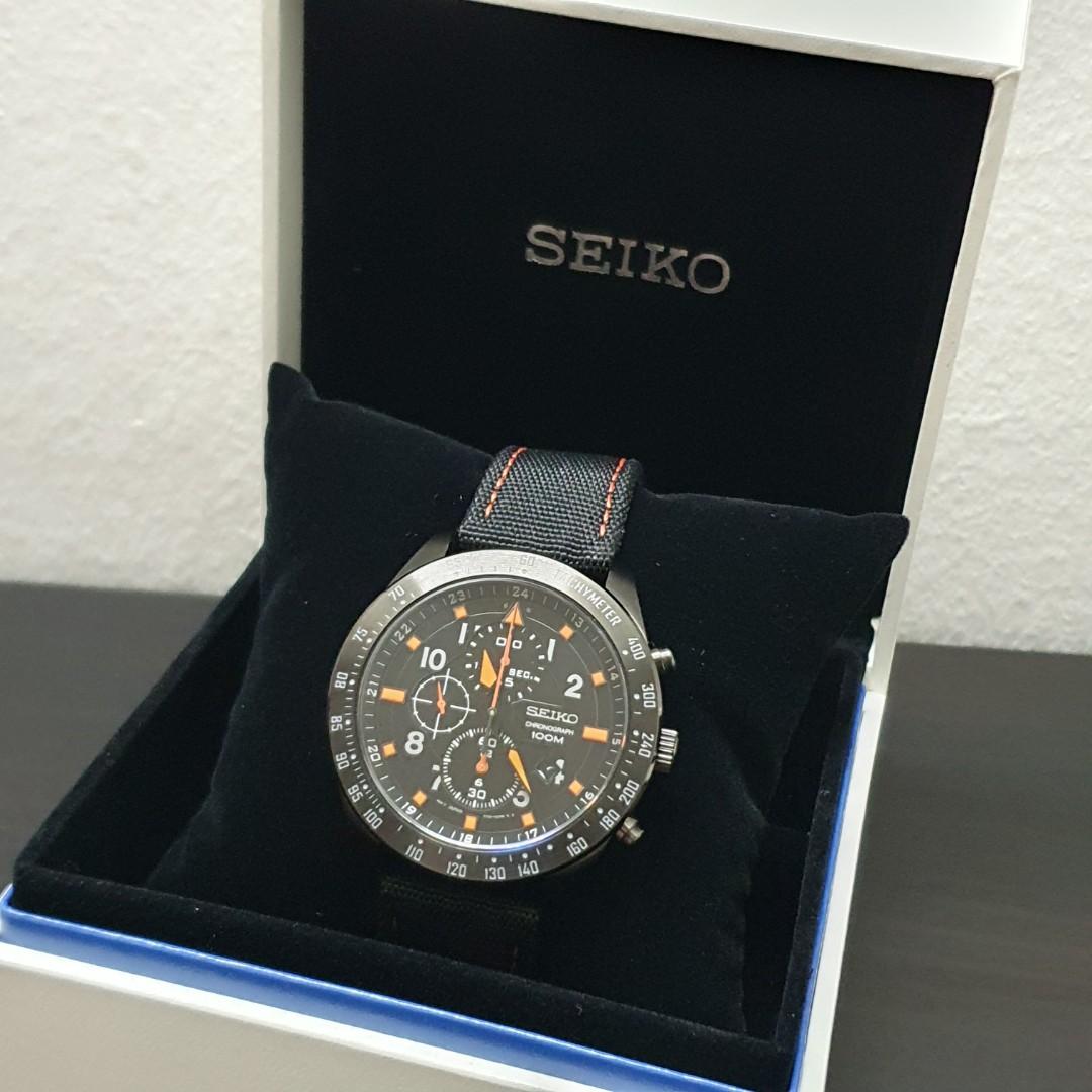 Seiko criteria outlet quartz chronograph sndh45p1