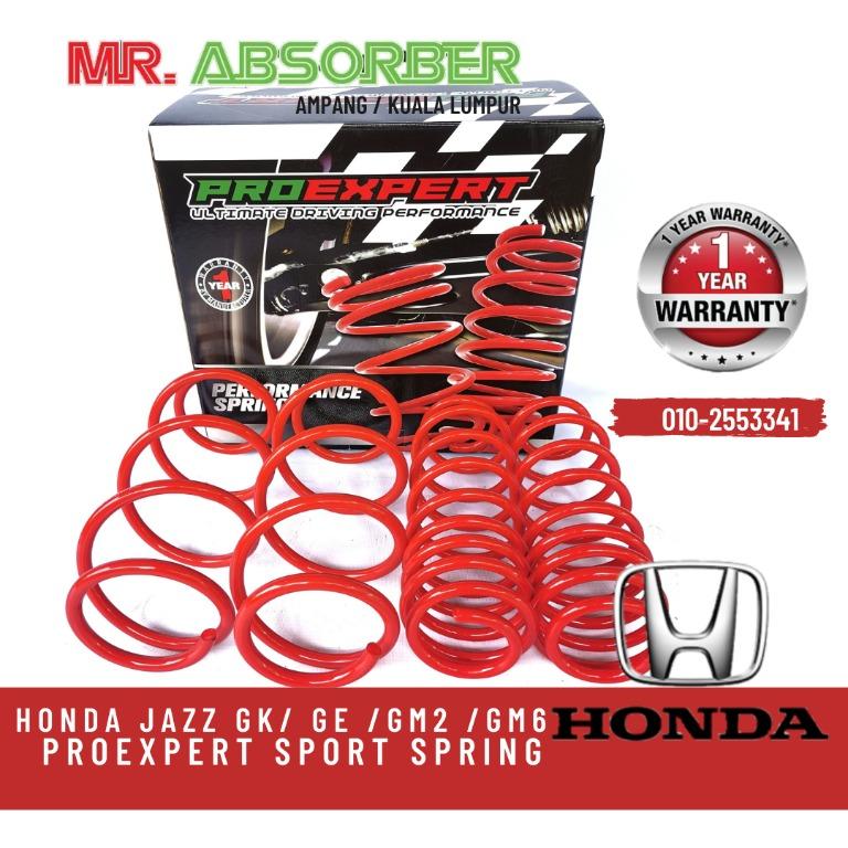 Proexpert Sport Spring Honda City Jazz Ge Gk Gm2 Gm6 Auto Accessories On Carousell