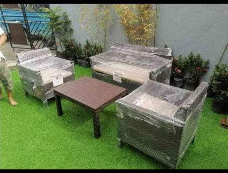 RATTAN SALA SET JOLLY, Furniture & Home Living, Furniture, Sofas on