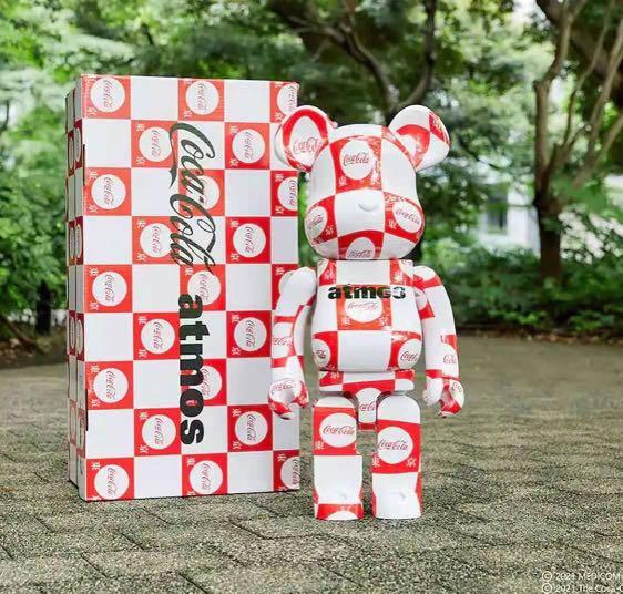 [Ready Stock] Bearbrick x Atmos Coca Cola (Tokyo Version) 东京可乐 1000%