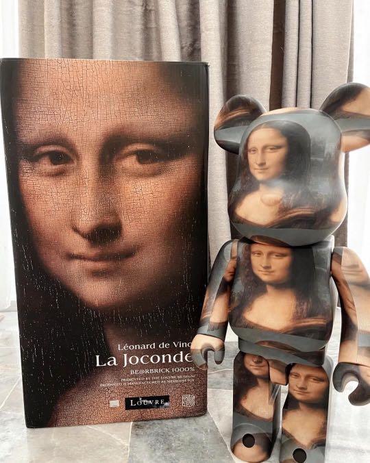 [Ready Stock]Bearbrick Leonardo De Vinci Mona Lisa/ Monalisa 1000%