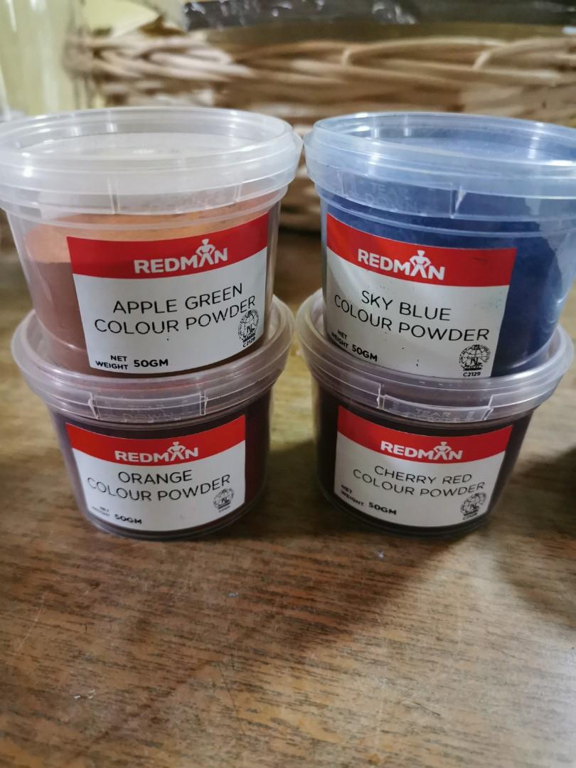 Redman Color Redman edible colouring powder, Food & Drinks, Other Food & Drinks on ...