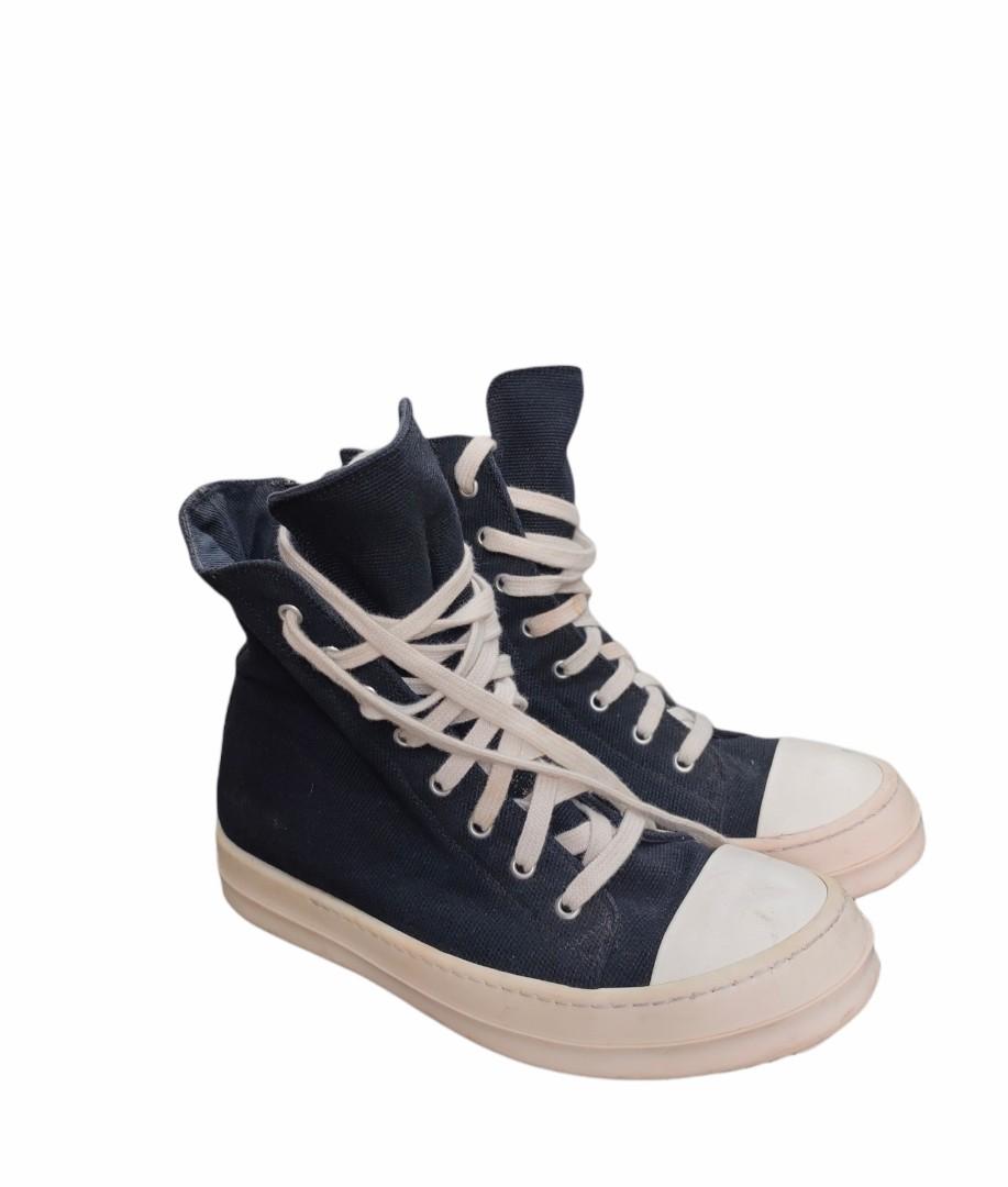 Rick Owens Drkshdw High Tops Men S Fashion Footwear Sneakers On Carousell