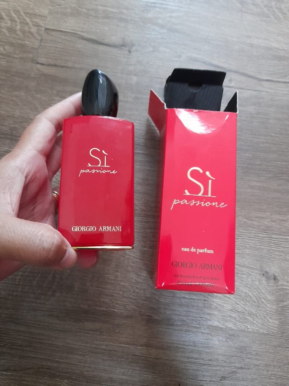 SA armani passione 100ml, Health