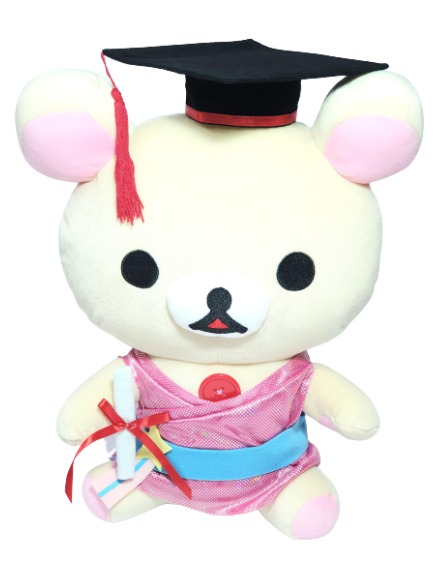 San-x Korilakkuma (Rilakkuma) Starry Series Graduation Bear Convocation ...
