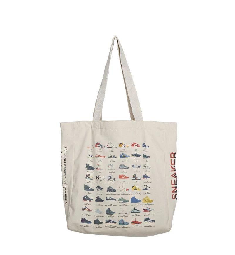 SNEAKER Canvas Tote Bag