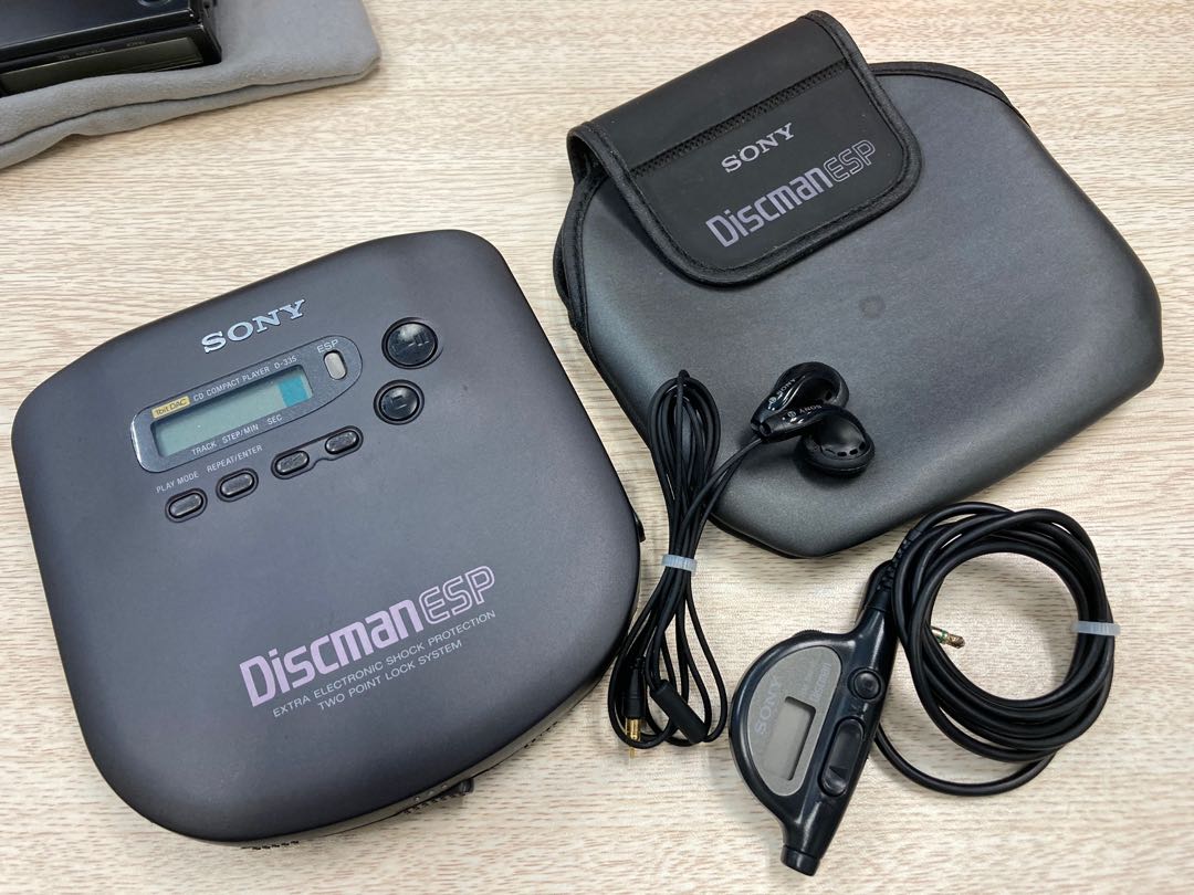 Sony D-335 discman D335 walkman CD player, 音響器材, 音樂播放裝置