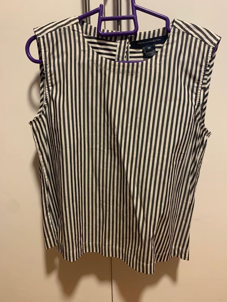 Striped Blouse (Category: Blouses) located in Muntinlupa City. Submitted by usg13 (Listing ID 1112122362, Image 1). Description: Perfect for zoom meetings/events.
