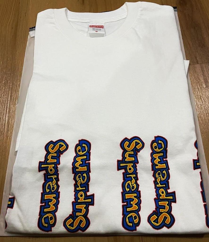 Supreme gonz tee white top
