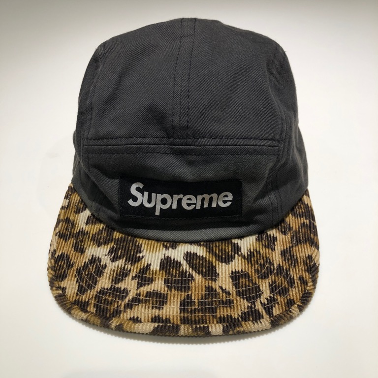 Supreme leopard camp cap clearance