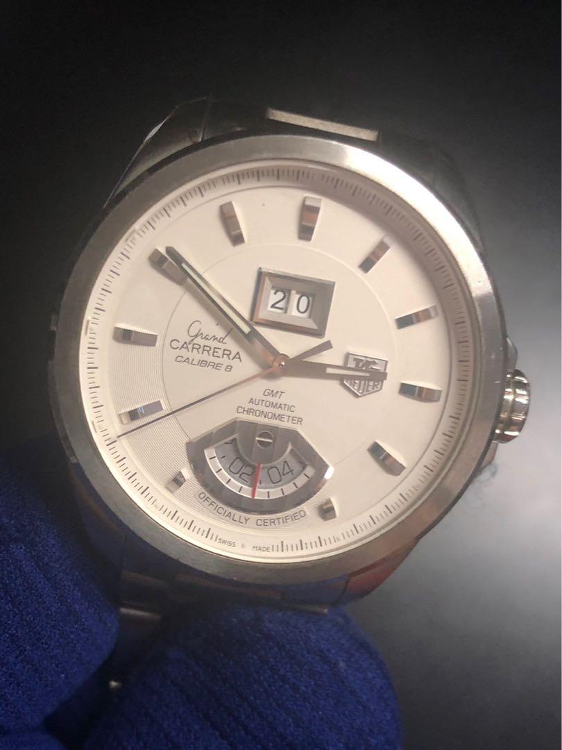 tag heuer carrera calibre 8 gmt mens watch