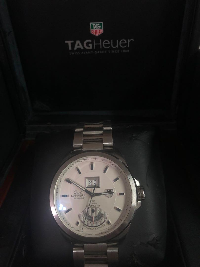 tag heuer carrera calibre 8 gmt mens watch