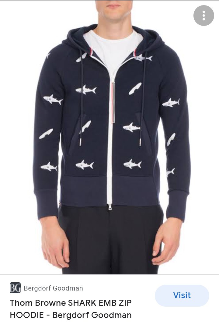 Thom browne hotsell shark sweater
