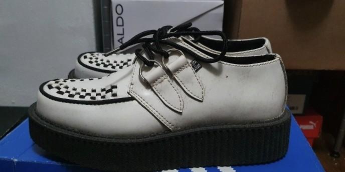 White sales creepers shoes