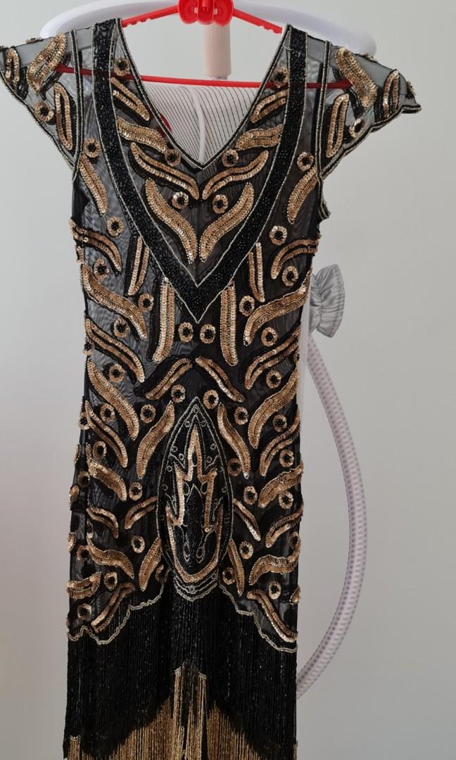 Gold discount flapper accessories