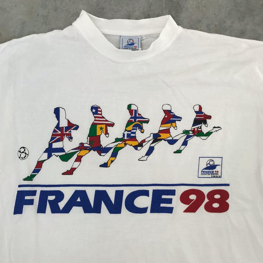 Vintage FRANCE 1998 World Cup t shirt