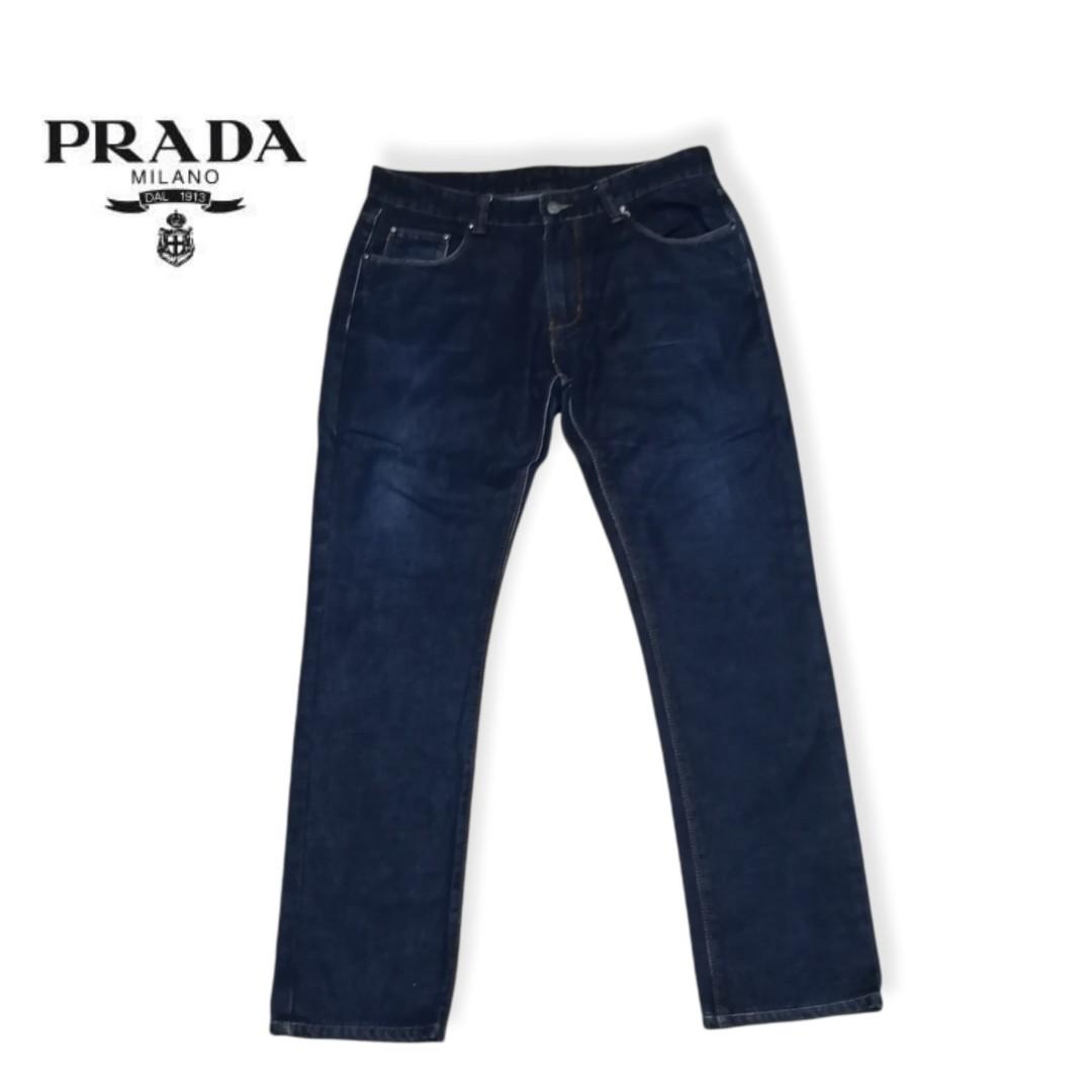 Vintage Prada denim pants, Men's 