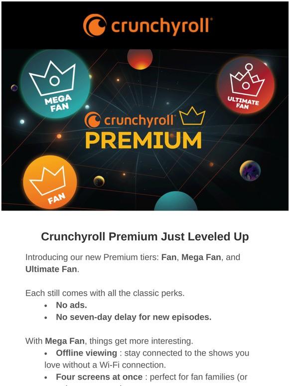 Crunchyroll ultimate on sale fan