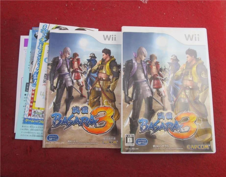 Wii 戰國basara 3 遊戲機 遊戲機遊戲 Nintendo 任天堂 Carousell