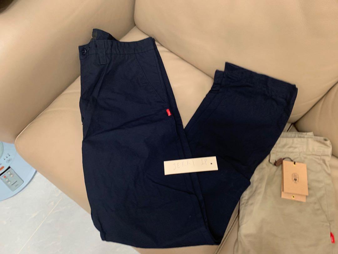 Wtaps Khaki tight chino, 男裝, 褲＆半截裙, Chino褲- Carousell