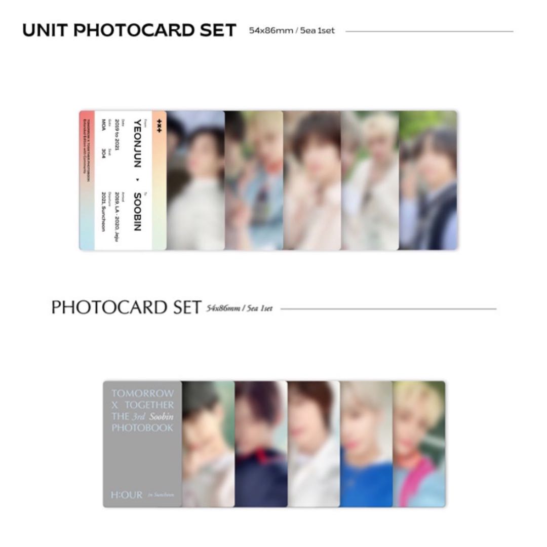 WTS TXT H:OUR 3RD PHOTOBOOK PHOTOCARD, Hobbies & Toys ...