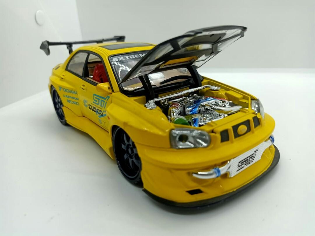 KENTOYS 1/24 SUBARU IMPREZA WRX STI 2台！ KENTOYS 1/24 SUBARU IMPREZA WRX STI 2台！ - メルカリ