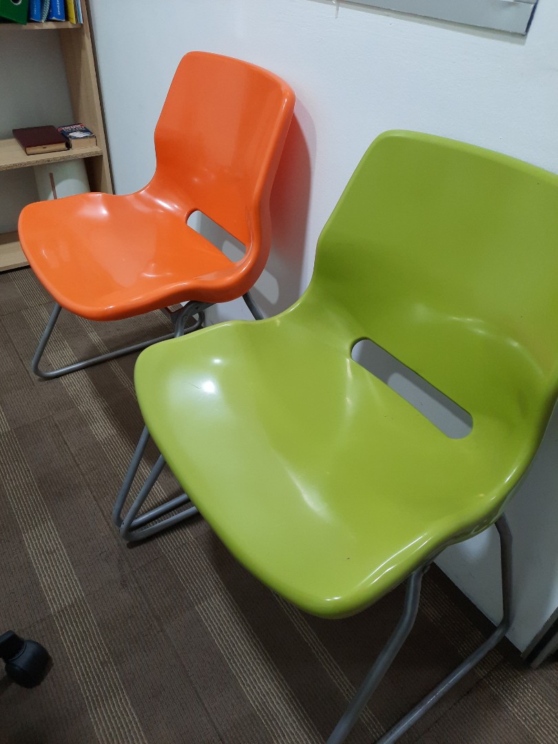 2 IKea chairs, Furniture & Home Living, Furniture, Chairs on Carousell