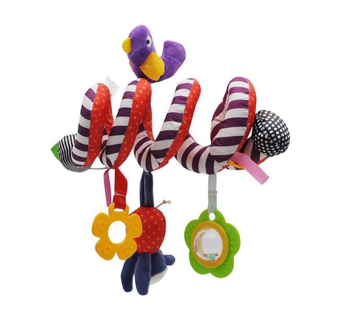 Baby pram spiral outlet toy