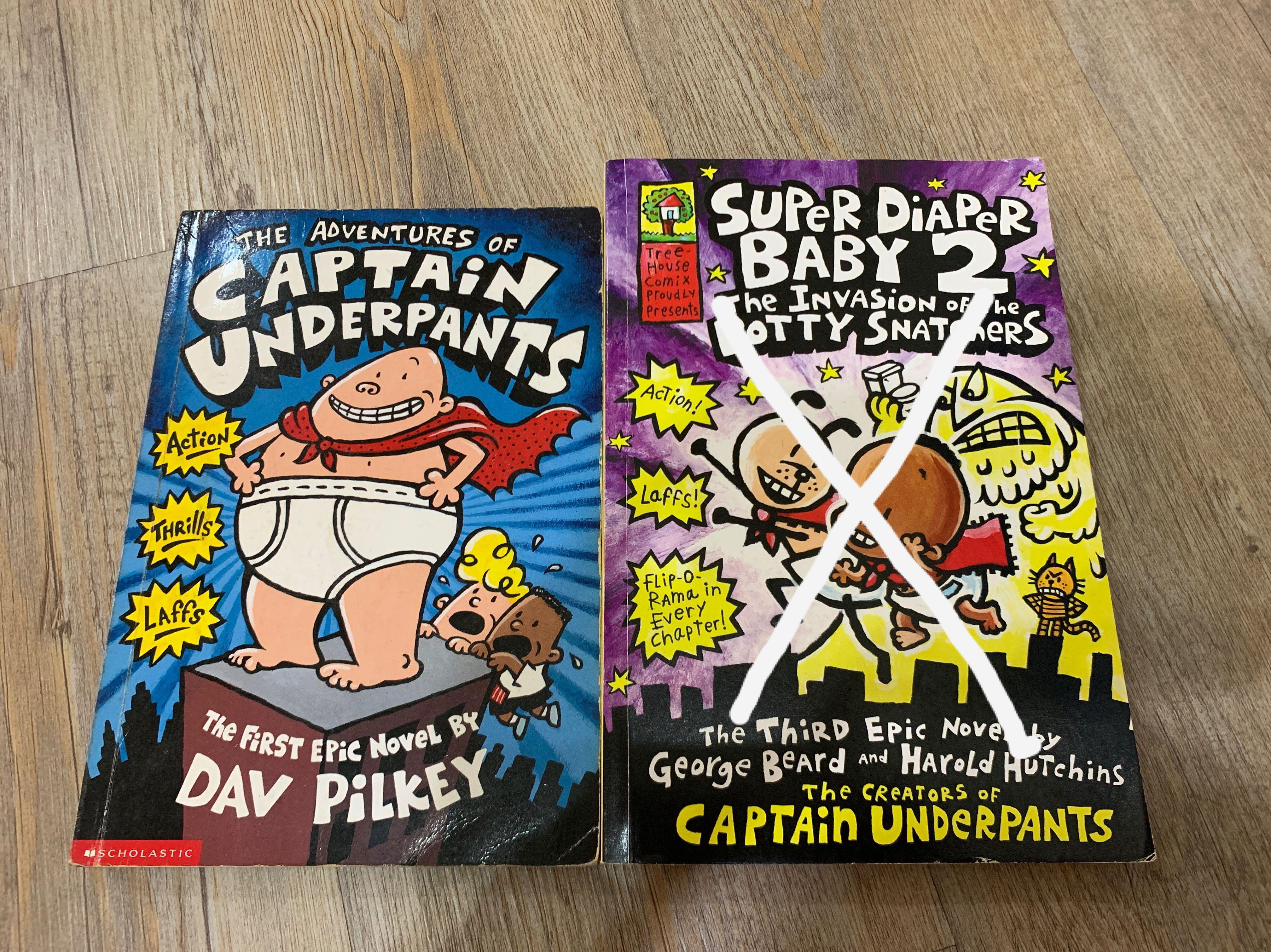 Captain underpants shop books for sale