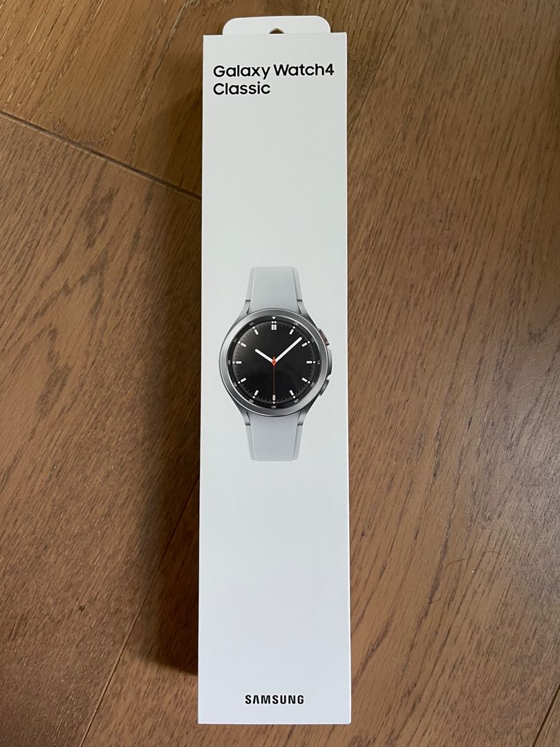 近乎全新Samsung Galaxy Watch 4 classic 46mm (BT) R890, 手提電話, 智能穿戴裝置及智能手錶-  Carousell