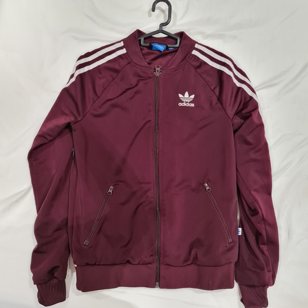 Adidas Maroon Jacket