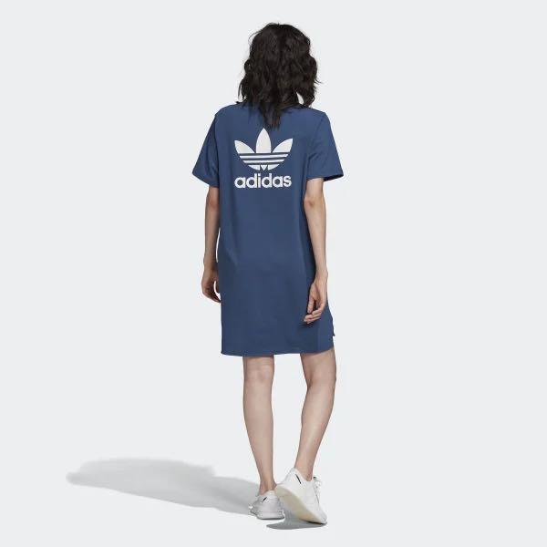 ADIDAS TREFOIL DRESS IN NIGHT MARINE
