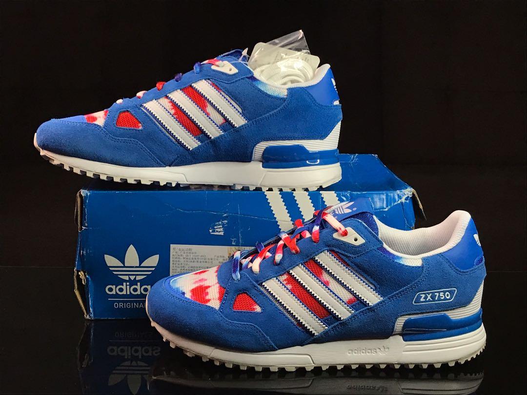 Hollow instructor conjunction ADIDAS ZX750 UK9.5, Men's Fashion, Footwear, Sneakers on Carousell
