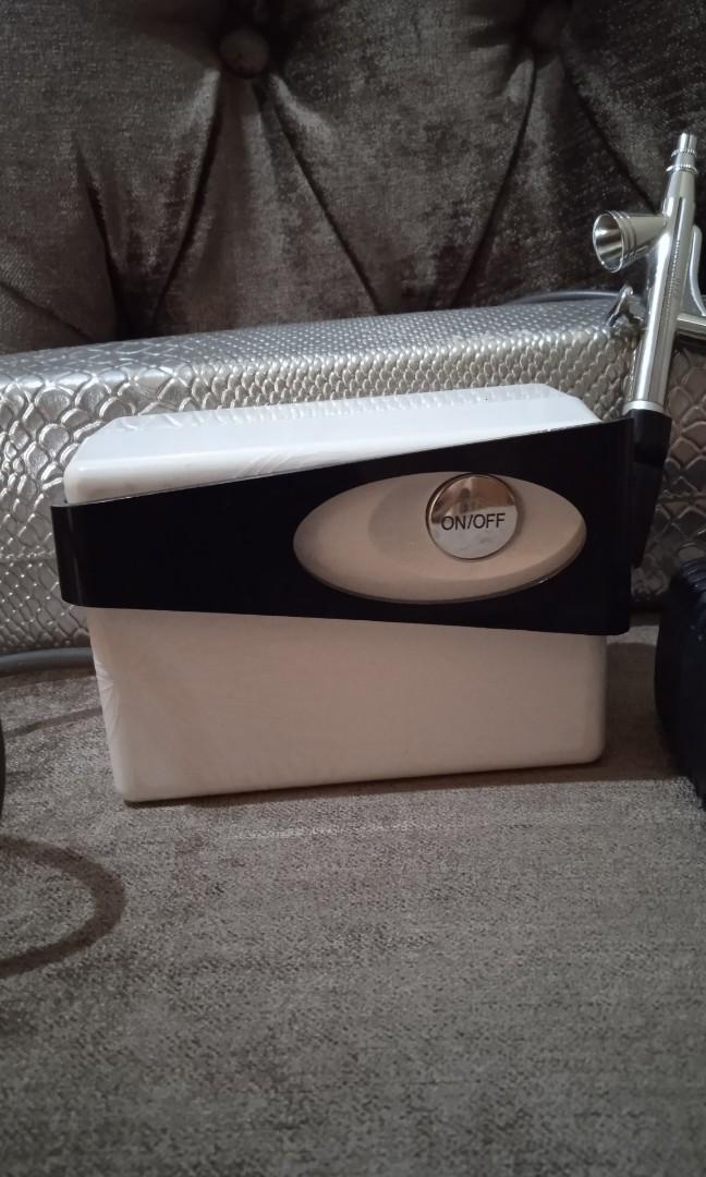 Airbrush Compressor (Category: Makeup) located in Manila. Submitted by goodygoodsbrands (Listing ID 1112357464, Image 1). Description: Luminess Airbrush Compressor . Seldom use. With carry on case and Charger. US brand. Ready to lalamove or ship..