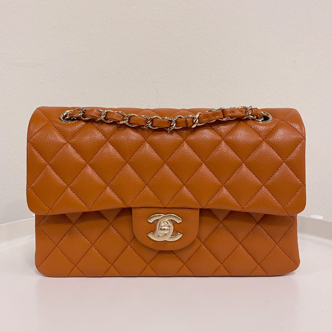 Chanel 21a caramel caviar clearance