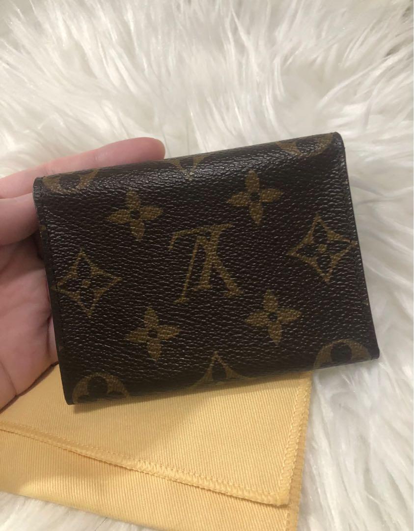 Auth Louis Vuitton Monogram Enveloppe Cartes De Visite Card Case 9C260270n  - Tokyo Vintage Store