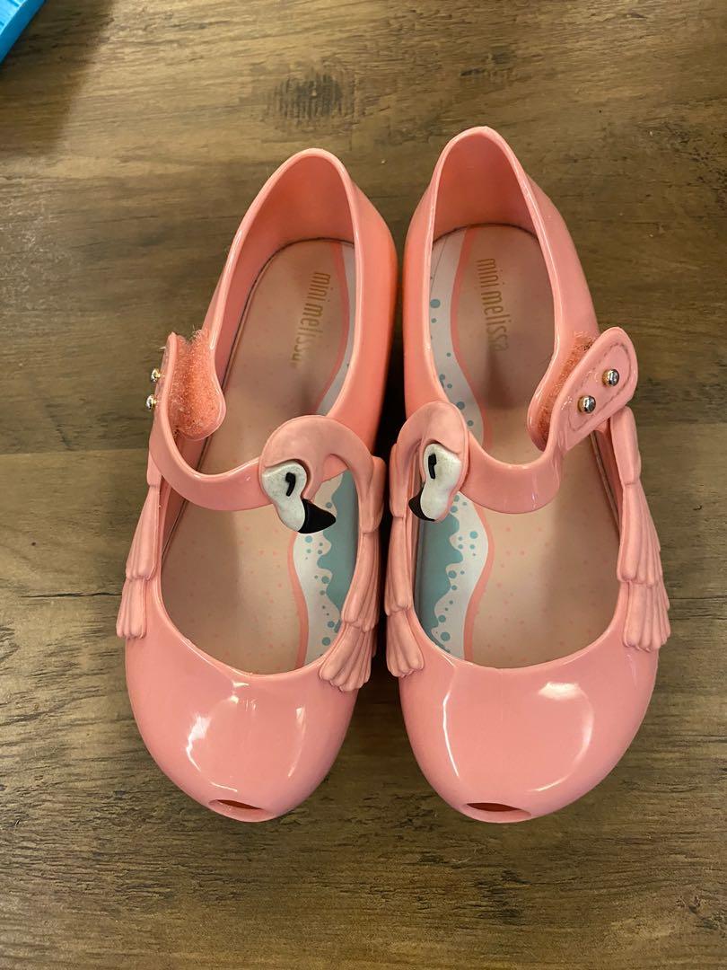 Authentic Melissa shoes Flamingo