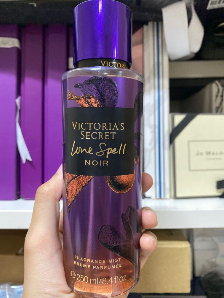 Victoria's Secret Love Spell Black Cosmetic Makeup Bag