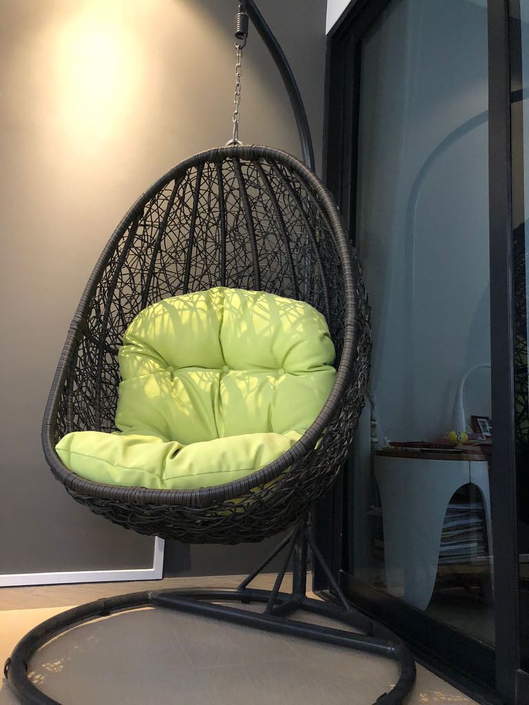 Balcony Swing Chair Furniture Home Living Furniture Chairs on