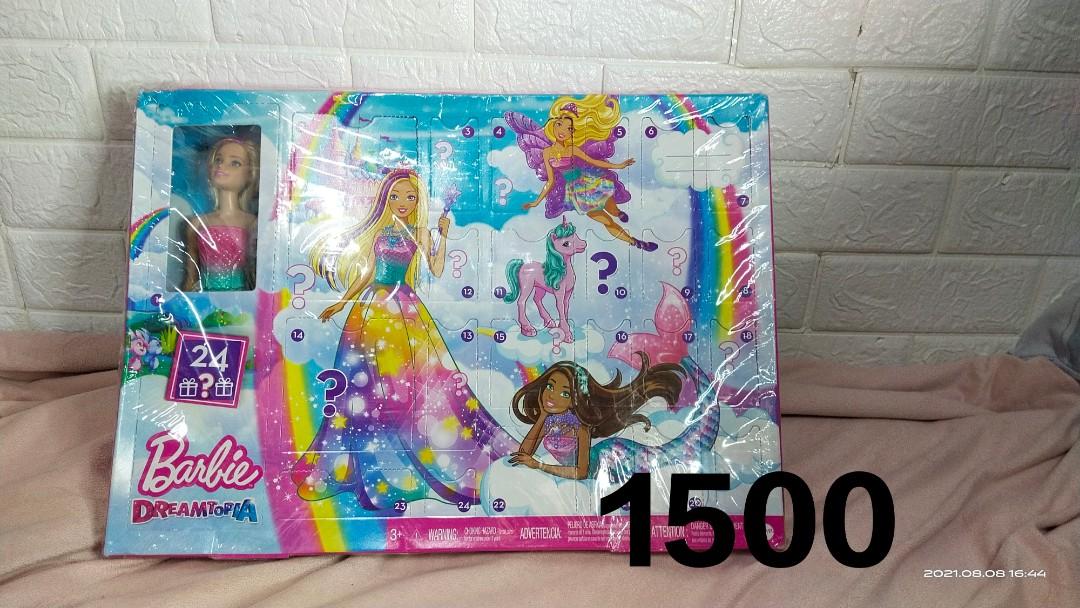 Barbie dreamtopia advent calendar, Hobbies & Toys, Toys & Games on