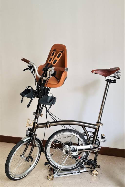 BNIB BOBIKE ONE MINI WITH UPGRADED MOUNTING FOR BROMPTON CHILD SAFETY SEAT FRONT MOUNTING