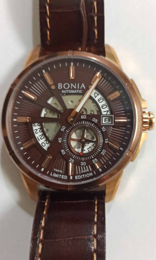 Bonia automatic watch limited edition discount