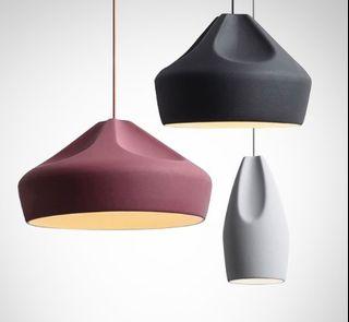Brand New Pleated Box Pendant Lights