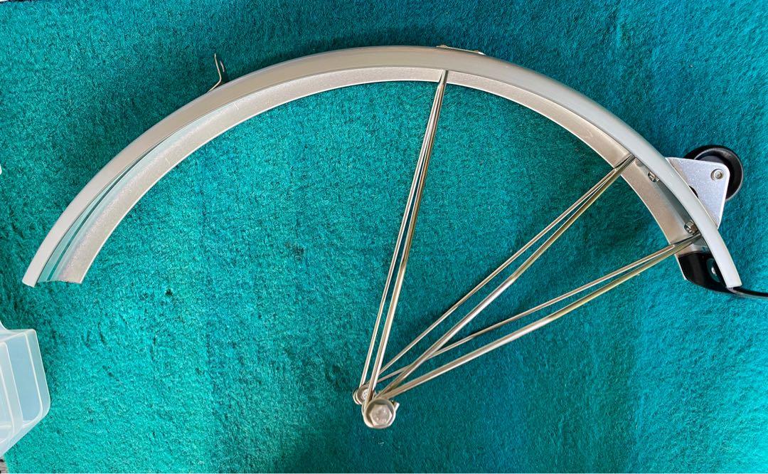 Brompton rear fender clearance