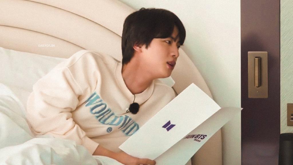 BTS JIN AMES WORLDWIDE SWEATER, Hobbies u0026 Toys, Memorabilia u0026 Collectibles,  K-Wave on Carousell