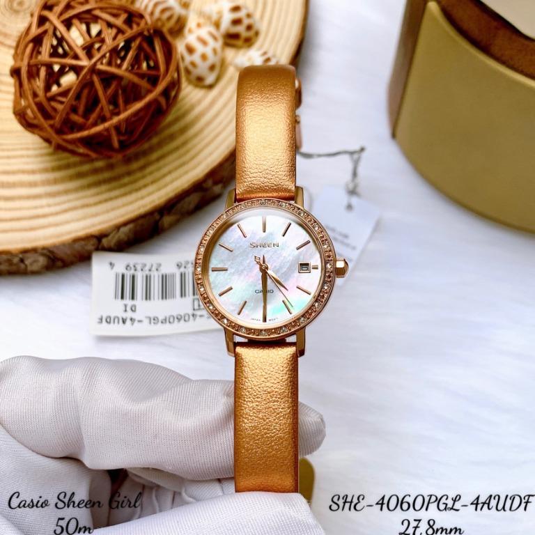 Casio Sheen SHE 4060PGL 4AUDF SHE 4060PGL 4A SHE 4060PGL 4 SHE