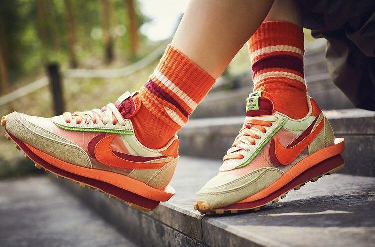 CLOT X SACAI X NIKE LD WAFFLE US 10.5 Men s Fashion Footwear